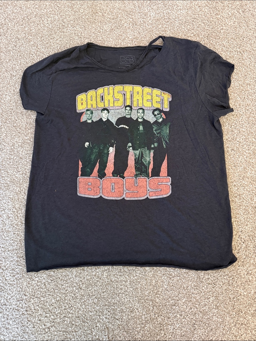 Backstreet Boys Graphic Short Sleeve Tee - Black